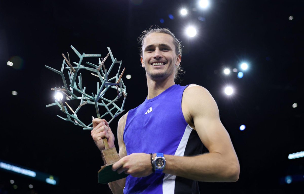 GoldenerTennis's tweet photo. The 23rd. 🏆

#RolexParisMasters https://t.co/bGlgxOeZ4r