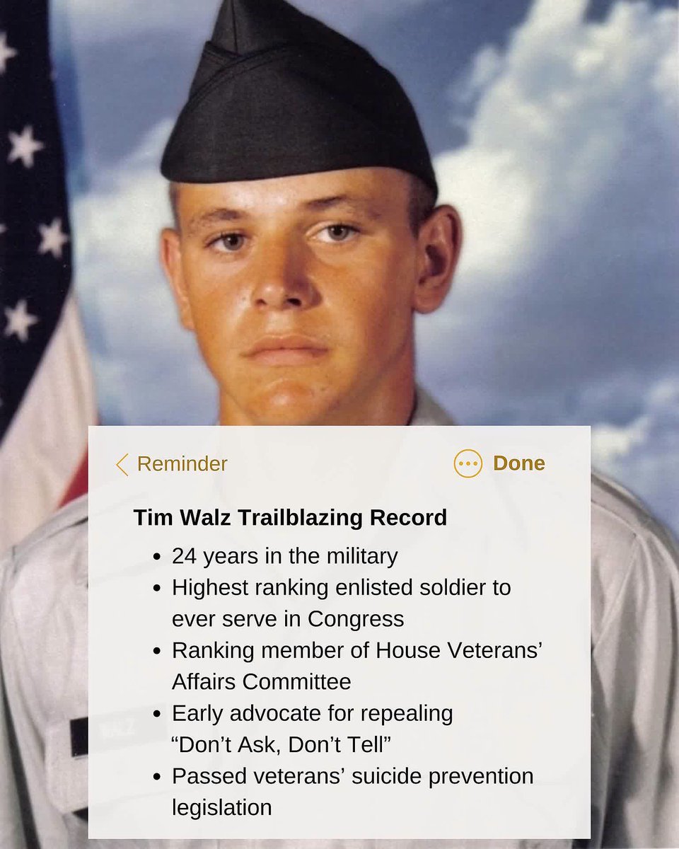 funkrockster's tweet photo. Some believe in service others want to be served. That’s why I will vote for Kamala Harris and Tim Walz 🗳️ they’re headed ⬆️ not back⬇️ Like the #Musketrump https://t.co/oIFQXwNrGF