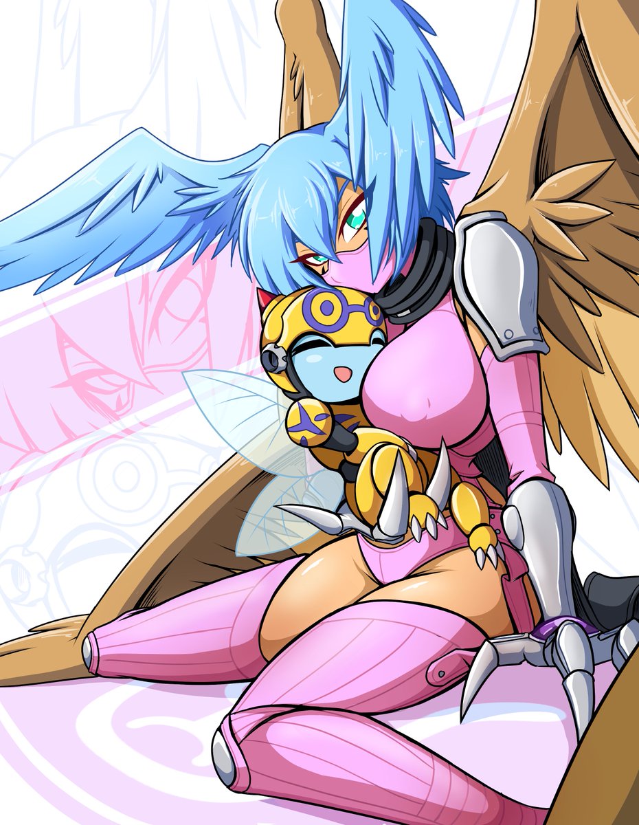 Saw a lot of people drawing Shutumon a while back, so I wanted to do my own
#Digimon #デジモン