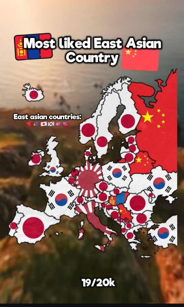 Европын орнууд зүүн азын ямар оронд дуртай вэ гэсэн асуултад ингэж хариулжээ, манайд дуртай нь аль улс вэ? Тэр?