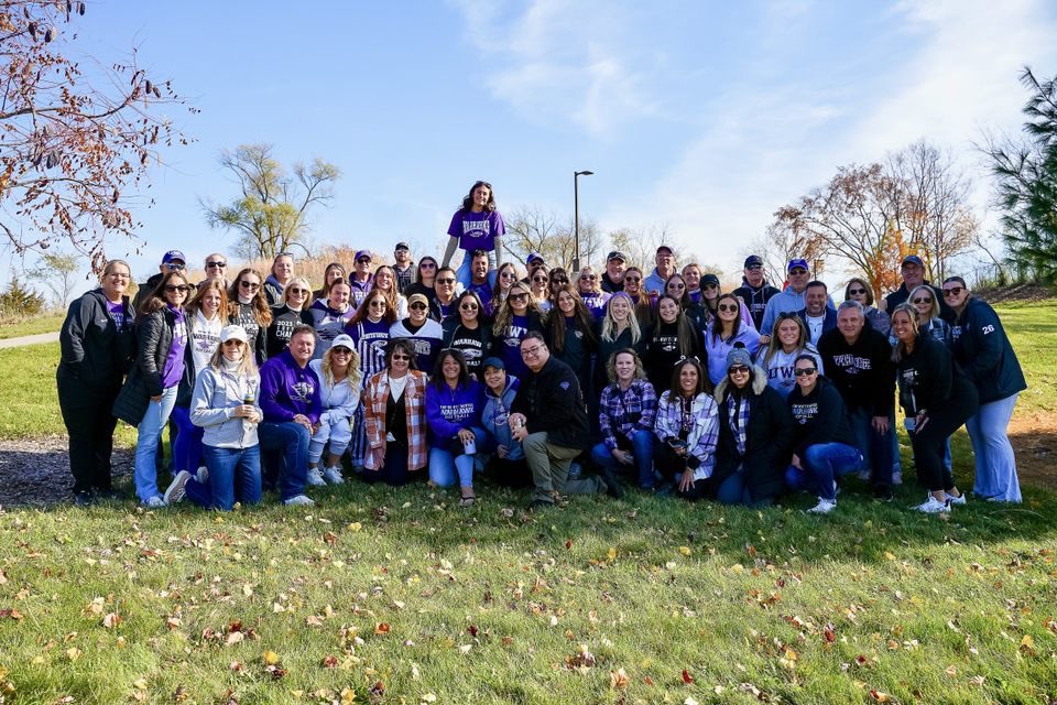 Yesterday was a GREAT day!!  The perfect weather, surrounded by amazing people!  First up…our current team and their families!!   Homecoming 2024 was a good one!  Can’t wait for spring!  💜🥎
