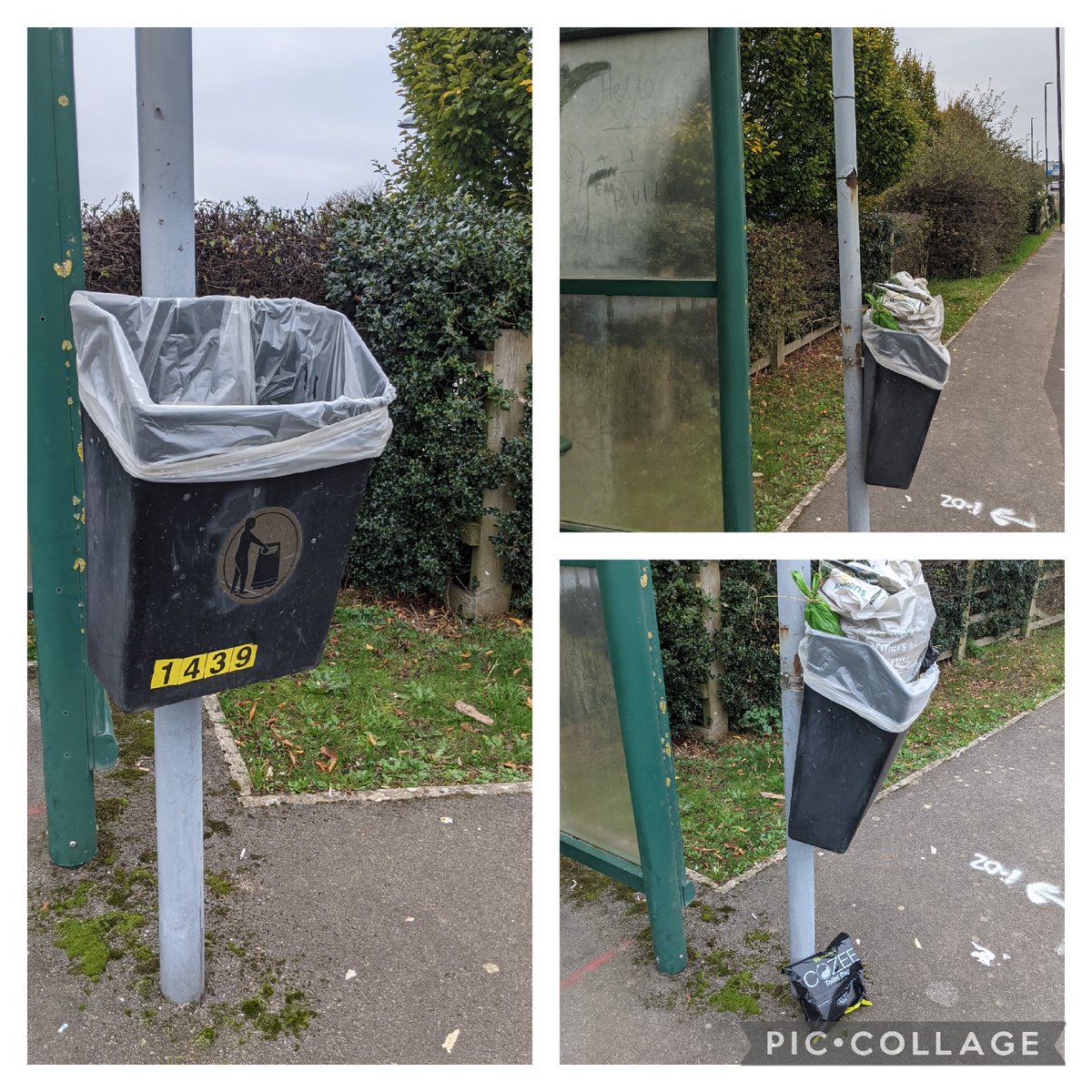 EricTorrington's tweet photo. Carol & I picked up >1,100 #vehicle thrown #litter items from the #B4008 to J12 #M5 either side of #JavelinPark. Lots of exposure on a very busy road but probably most did not see us or litter. Supporting @TruckersUp @cleanupbritain @GlosCC @StroudDC @CllrGillThomas https://t.co/f1OqWDi0J6