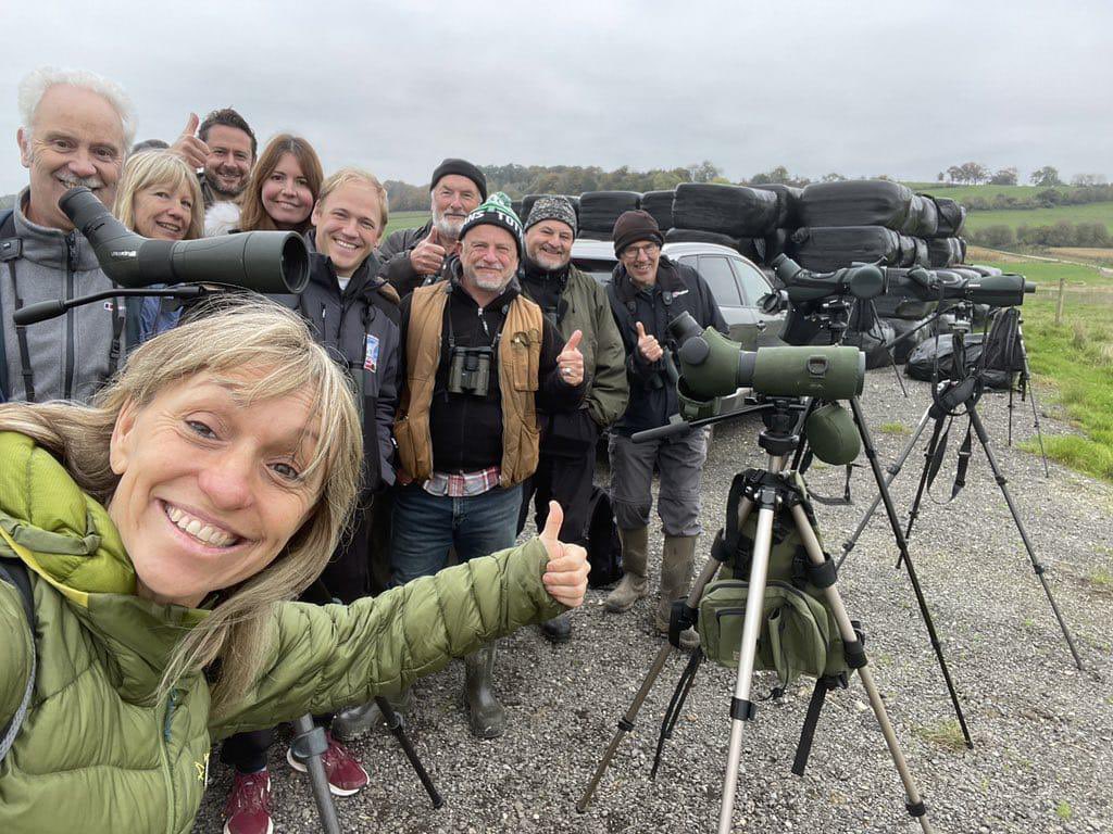 No sign of any eagles in Berkshire this morning. Good fun with Michaela nonetheless 🙂