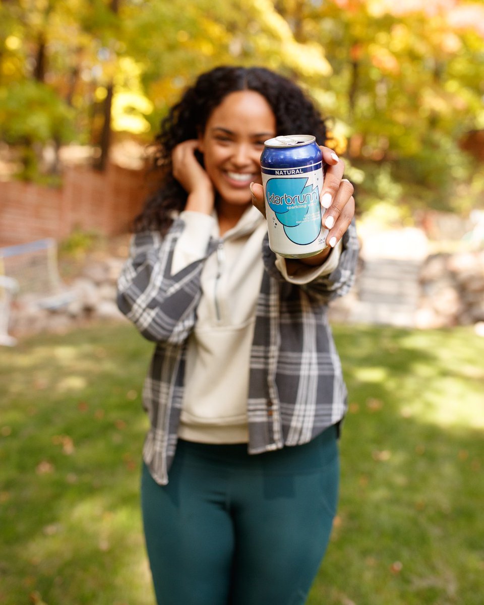 Daylight Savings calls for a little something extra. How about a refreshing can of Natural Klarbrunn Sparkling?