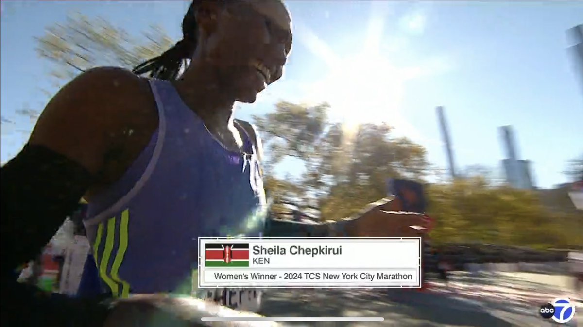 BREAKING: Incredible 1-2-3 podium for Kenyan women in the New York City Marathon. 

Sheila Chepkirui wins her first major marathon, defending champion Hellen Obiri #2 &amp; Vivian Cheruiyot #3.

Kenyans invented running!