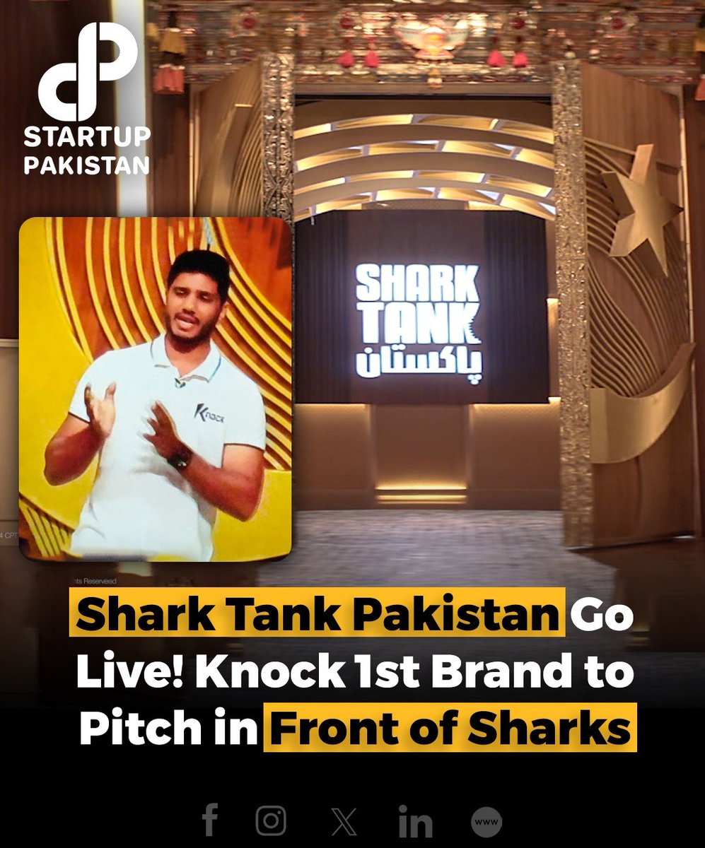 PakStartup's tweet image. Shark Tank Pakistan has officially gone live, marking an exciting milestone for aspiring entrepreneurs across the nation. 

#SharkTankPakistan #Entrepreneurship #InvestInYourDreams