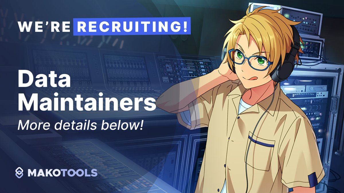 es_makotools's tweet photo. 🌟 MakoTools v0.5 is out!

🔹 Bookmarks! Save your favorite events &amp; see countdowns for them♪
🆕 JP region/server support☆ (CN, KR, TW 🔜)
🆕 Assets! Both BASIC and MUSIC assets are available~♪
🔹 Plenty of bug fixes!

💫 Read the full release notes https://t.co/yIcRCkJmX9 https://t.co/yEkuWJy8pY