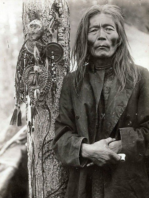 Evenk (Russian minority) shaman early 1900s
