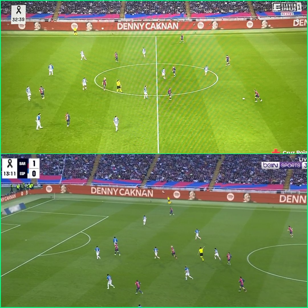 Iklan Spotify Denny Caknan di pertandingan Barcelona vs Espanyol 😁