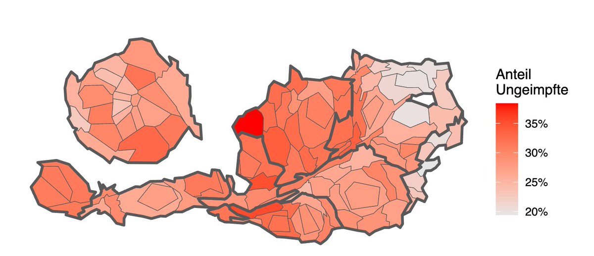 Neuer Blogbeitrag: Anteil nicht-Covid-Geimpfter in den politischen Bezirken (als Kartogramm).
just-the-covid-facts.neuwirth.priv.at/2024/11/03/ant…
Im Blog ist die Grafik interaktiv.