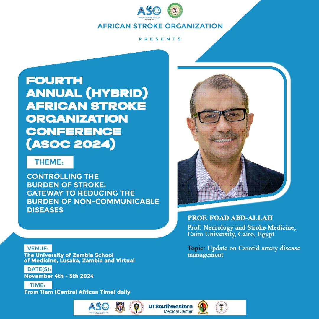 African Stroke Organization(ASO) (@africanstroke) on Twitter photo Join #ASOC2024.
The greatest gathering of scientists ,experts in Zambia to shape stroke care delivery in Africa for Africans.
<a href="/DrTedros/">Tedros Adhanom Ghebreyesus</a> <a href="/antonioguterres/">António Guterres</a> <a href="/WHO/">World Health Organization (WHO)</a> <a href="/WHOAFRO/">WHO African Region</a> <a href="/WorldStrokeOrg/">World Stroke Org</a> <a href="/worldheartfed/">World Heart Federation</a> <a href="/_AfricanUnion/">African Union</a> <a href="/ncdalliance/">NCD Alliance</a> <a href="/WorldRehabA/">World Rehabilitation Alliance</a> <a href="/MehariG_MD/">Mehari Gebreyohanns, MD, FAHA, FAAN</a> <a href="/WnfoNeurology/">World Neurology Foundation</a> Join #ASOC2024.
The greatest gathering of scientists ,experts in Zambia to shape stroke care delivery in Africa for Africans.
<a href="/DrTedros/">Tedros Adhanom Ghebreyesus</a> <a href="/antonioguterres/">António Guterres</a> <a href="/WHO/">World Health Organization (WHO)</a> <a href="/WHOAFRO/">WHO African Region</a> <a href="/WorldStrokeOrg/">World Stroke Org</a> <a href="/worldheartfed/">World Heart Federation</a> <a href="/_AfricanUnion/">African Union</a> <a href="/ncdalliance/">NCD Alliance</a> <a href="/WorldRehabA/">World Rehabilitation Alliance</a> <a href="/MehariG_MD/">Mehari Gebreyohanns, MD, FAHA, FAAN</a> <a href="/WnfoNeurology/">World Neurology Foundation</a>