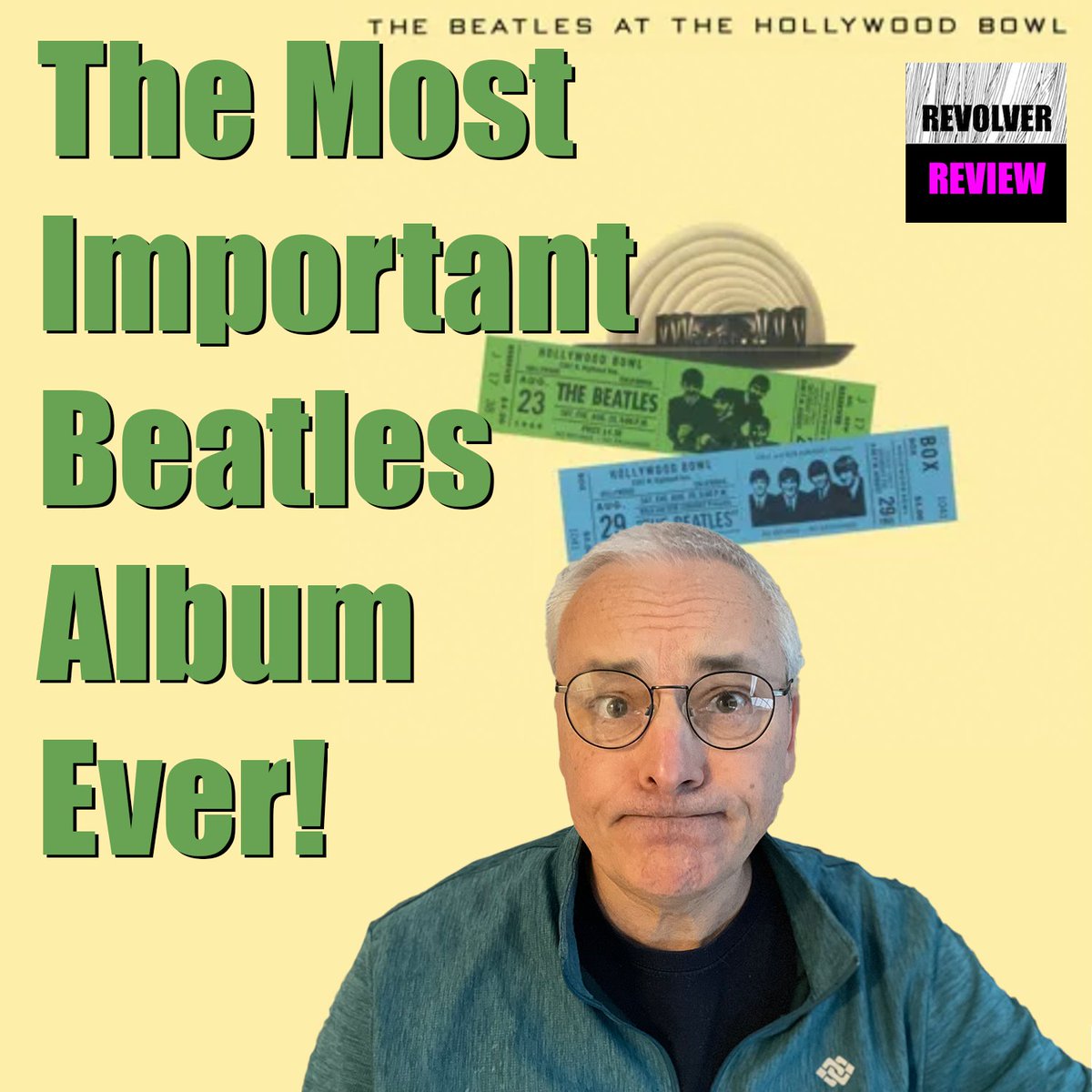 RevolverFanzine's tweet photo. The Beatles Most Important Album Ever! The Beatles at the Hollywood Bowl. Find out why: https://t.co/1wrTg3ql7D https://t.co/TtDCgcIfU2
