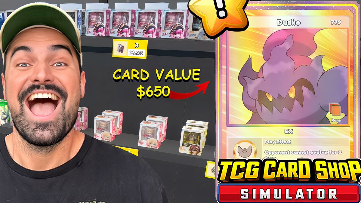Dylan_Statham's tweet photo. I PULLED MY BIGGEST CARD AT MY TRADING CARD SHOP
https://t.co/4Rz6gn0S0L https://t.co/hWUcst70nK
