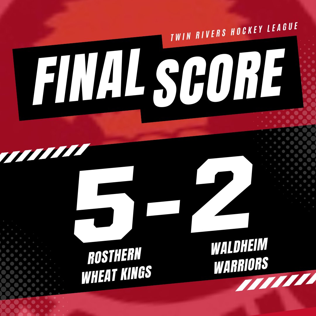Rosthern Wheat Kings (@rosthernwheat) on Twitter photo The Wheaties come out of a hard fought battle in Waldheim with a 5-2 win to bring the season record up to 3-0. We continue the roadtrip on Friday Nov. 8 with a game against the <a href="/ShellbrookElks/">Shellbrook Elks</a>. The Wheaties come out of a hard fought battle in Waldheim with a 5-2 win to bring the season record up to 3-0. We continue the roadtrip on Friday Nov. 8 with a game against the <a href="/ShellbrookElks/">Shellbrook Elks</a>.