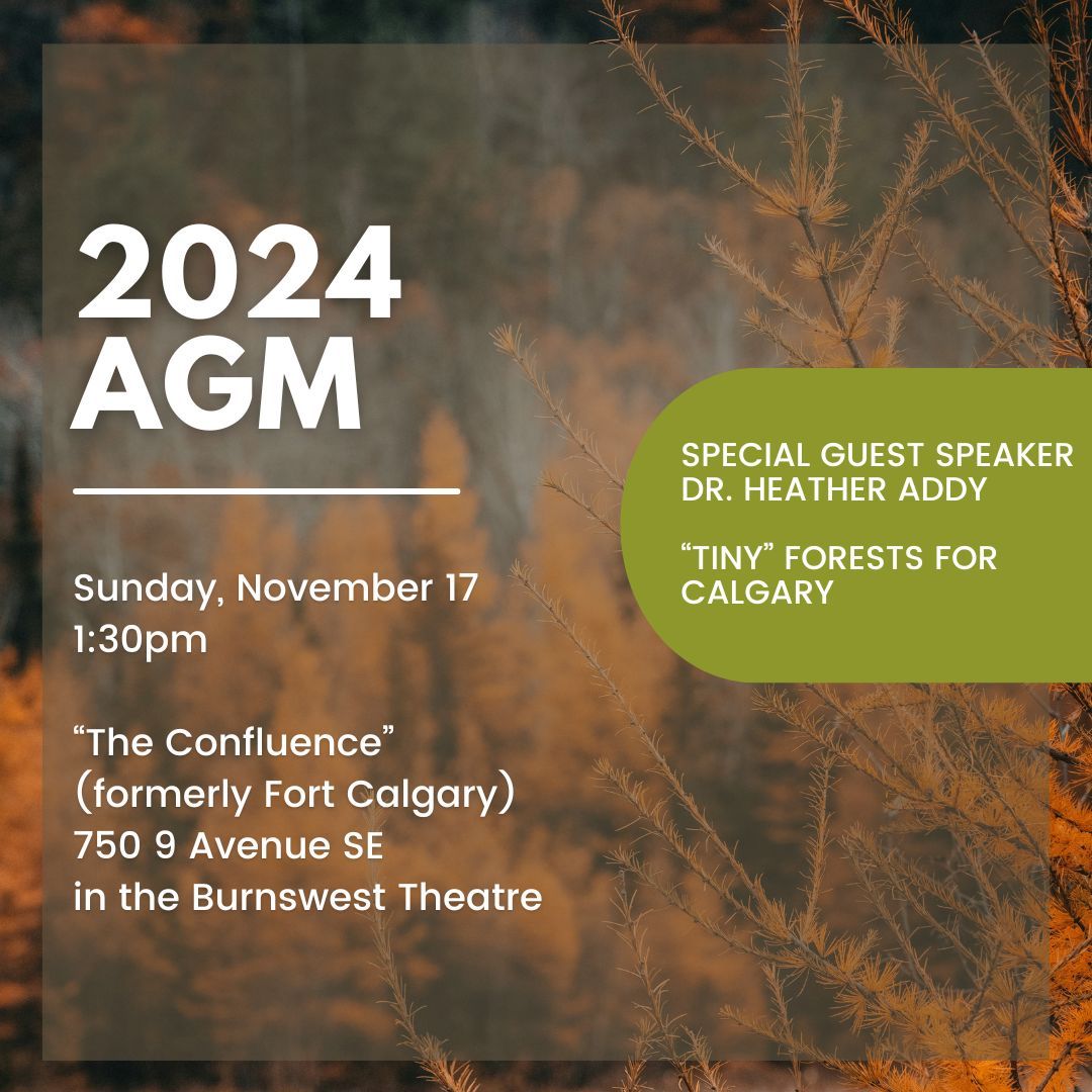 Members are invited to join us for our annual general meeting on November 17th! Learn more about our special guest speaker on our website: buff.ly/3CdEvHW