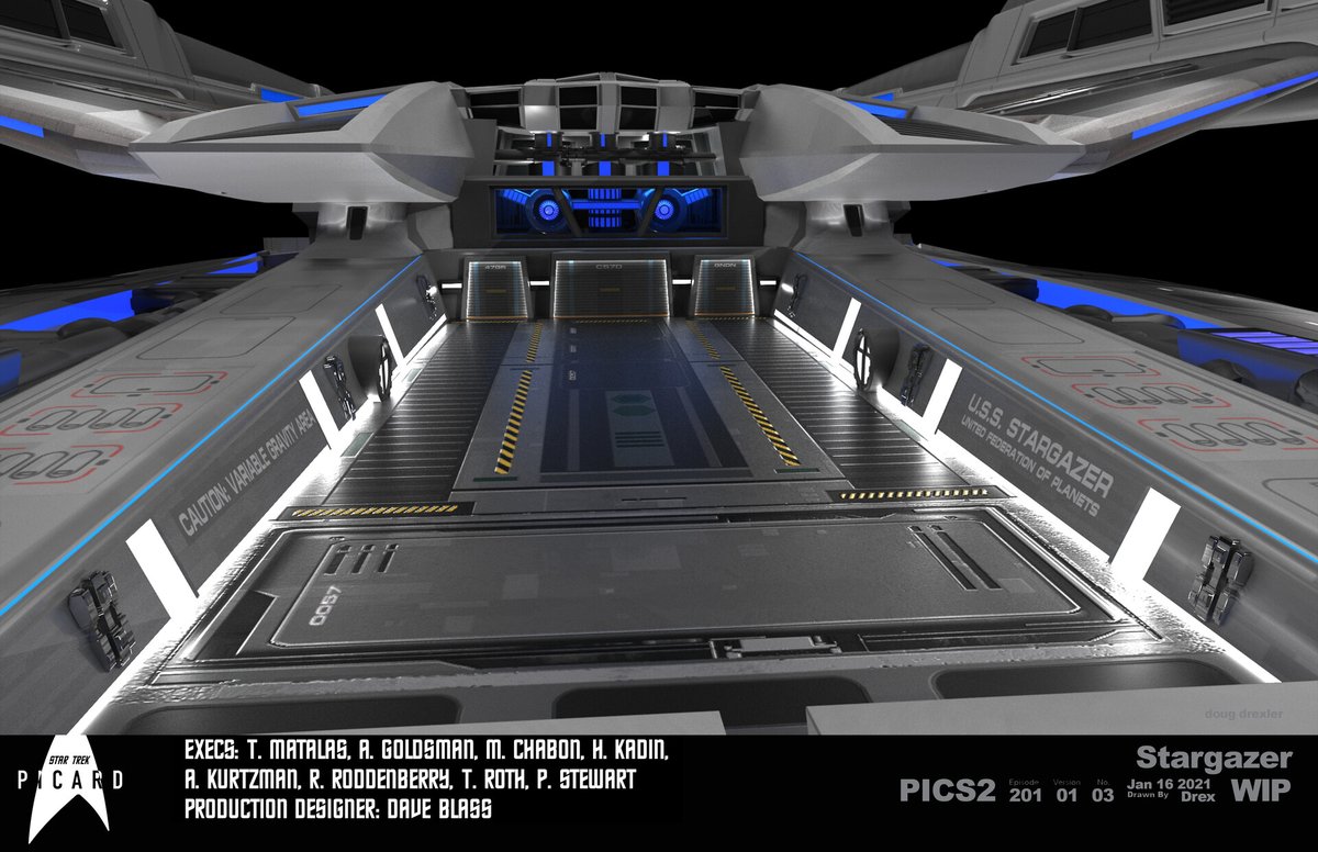 ussfearless's tweet photo. 2400: Production continues on the Sagan Class fleet with USS STARGAZER, VISIONARY, ASHLAND, CHAWLA, EXPLORER and FEARLESS under construction. 

#ussfearless #saganclass #startrek https://t.co/sLeZ7HJJD5
