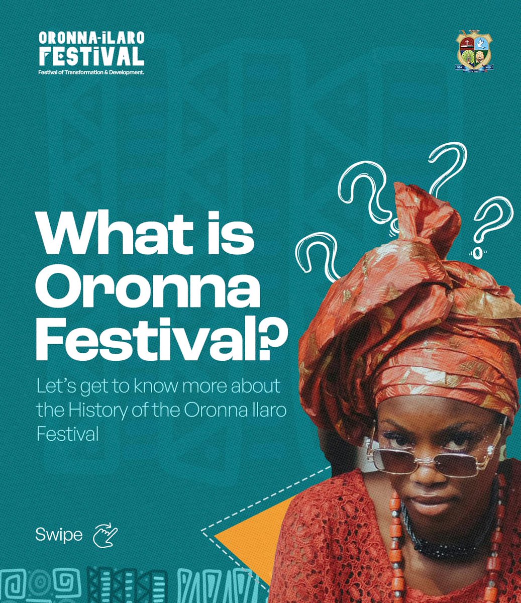 oronnafestival's tweet image. What is Oronna Festival?

Let's get to know more about the history of the Oronna Ilaro Festival.

#oronnailarofestival2024 
#oronnailarofestival
#ilaro