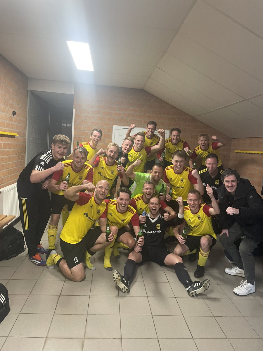 Bam 2-1 👊🏻 en plek 2