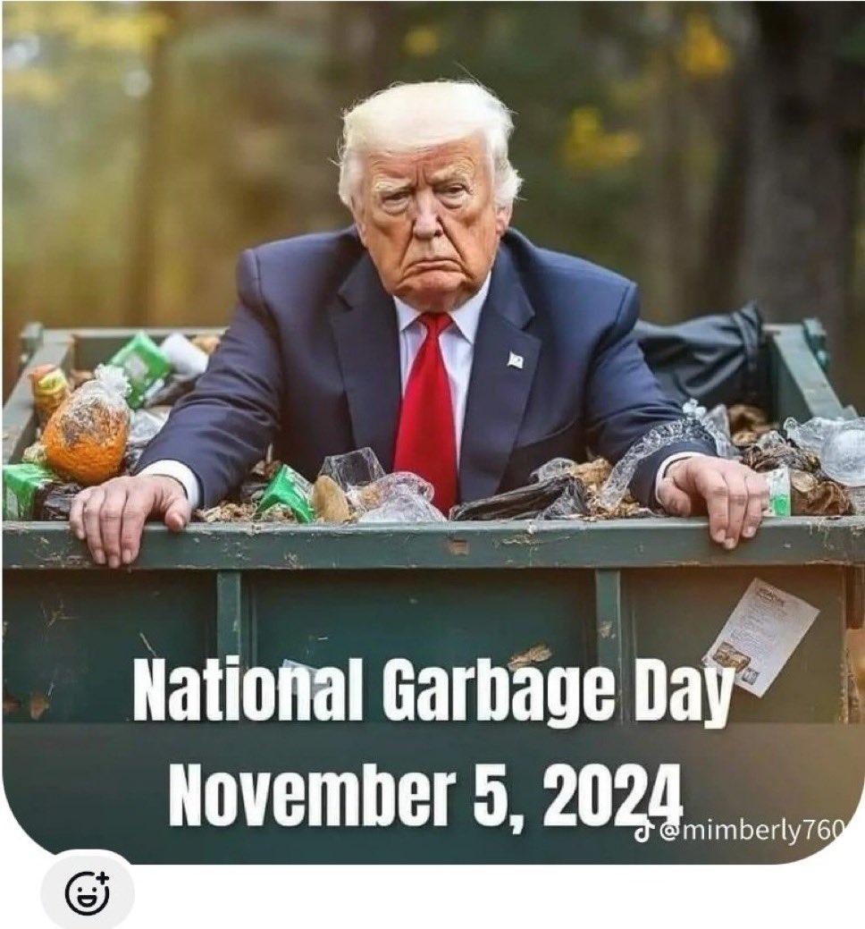 Nach9636's tweet image. #TakeOutTheGarbage