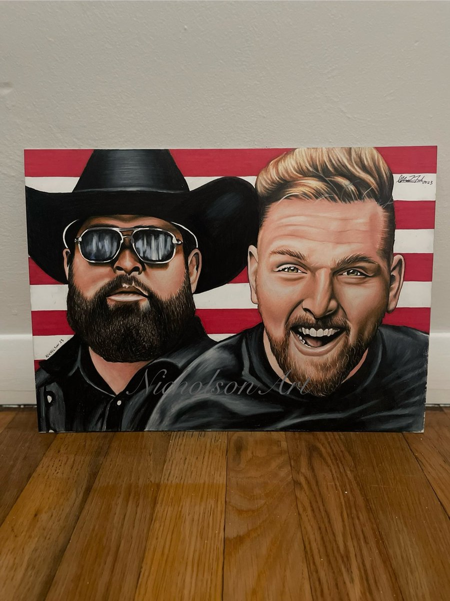 anicholson6's tweet photo. My finished colored pencil drawing of the great @PatMcAfeeShow and @ToneDigz
#hammerDAHN #PittsburghArtist
@PatMcAfeequotes @BostonConnr @tyschmit @AroundThe412 https://t.co/XaknNMlhNJ