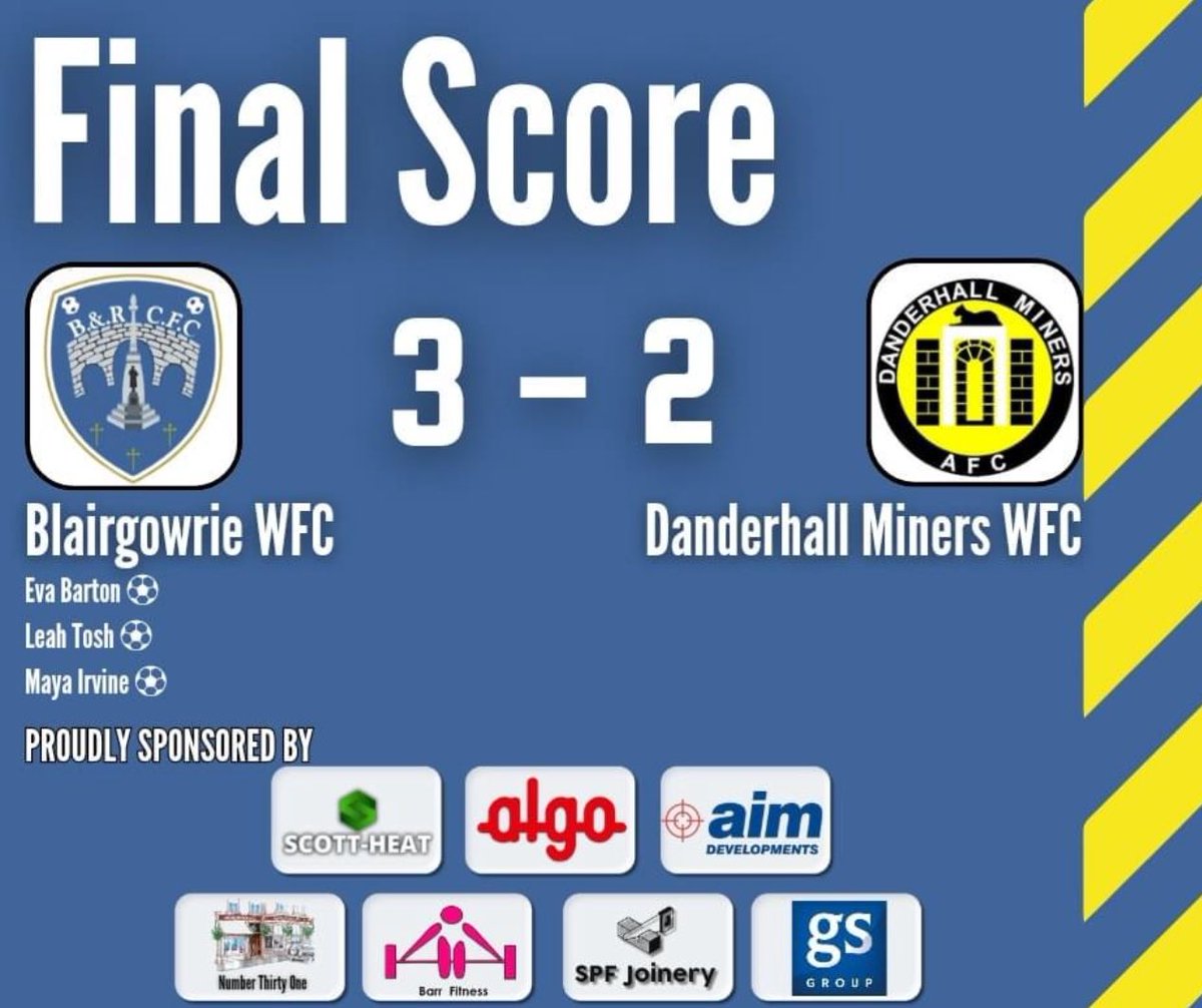 Blairgowrie Ladies FC tweet media
