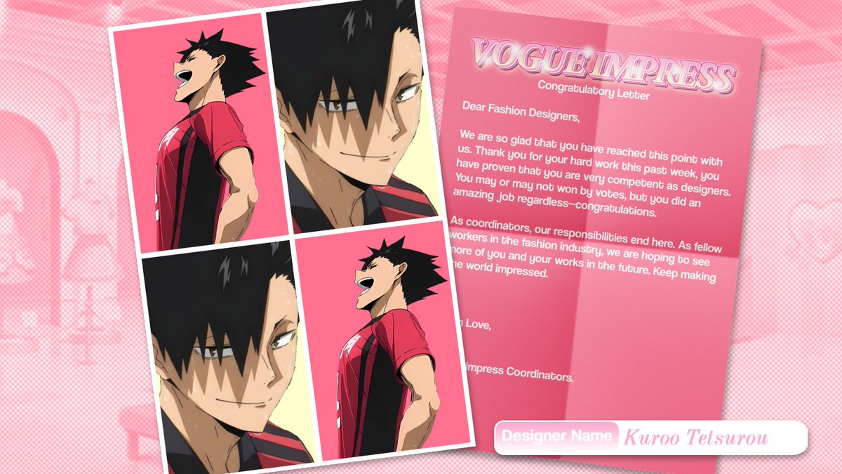 WWW MEMBER : 

⋆˙⟡ — Lights, camera, couture! I Kuro G. Bastian ready for a fashion fairytale, where dreams are made of fabric and magic is woven into every stitch. Goodbye, 𝑽𝒐𝒈𝒖𝒆 𝑰𝒎𝒑𝒓𝒆𝒔𝒔 𝟐𝟎𝟐𝟒! ᯓᡣ𐭩.ᐟ ⊹