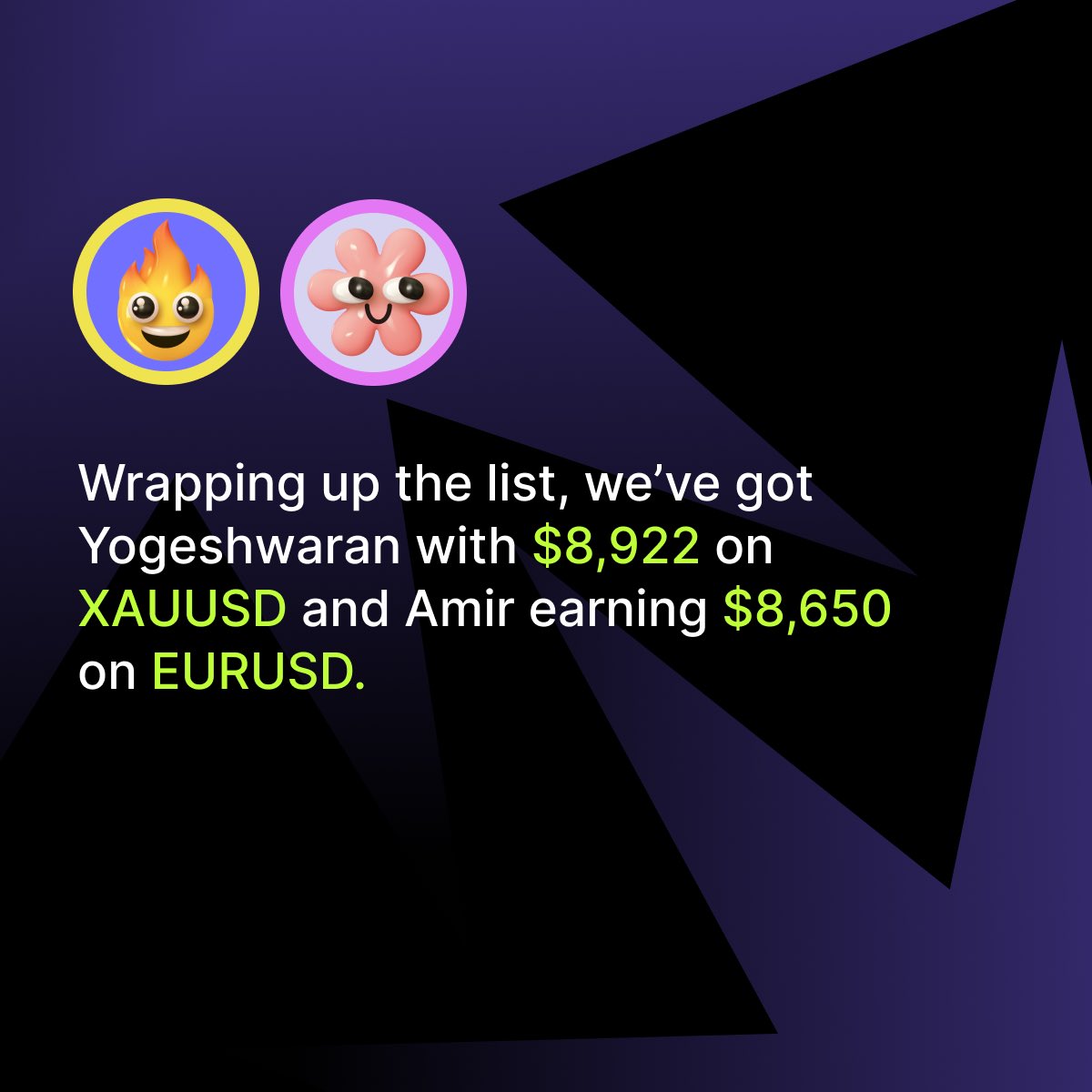 InstantFunding_'s tweet image. Massive congratulations to all of our traders working hard and pushing to succeed! 

Here’s to even better trading next week! 🍾