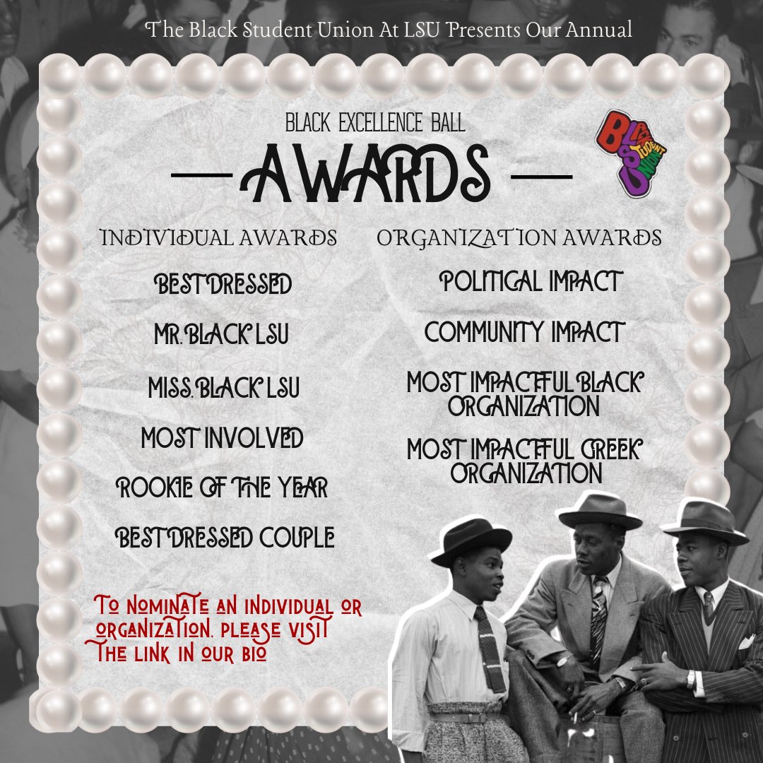 LSU Black Student Union tweet media