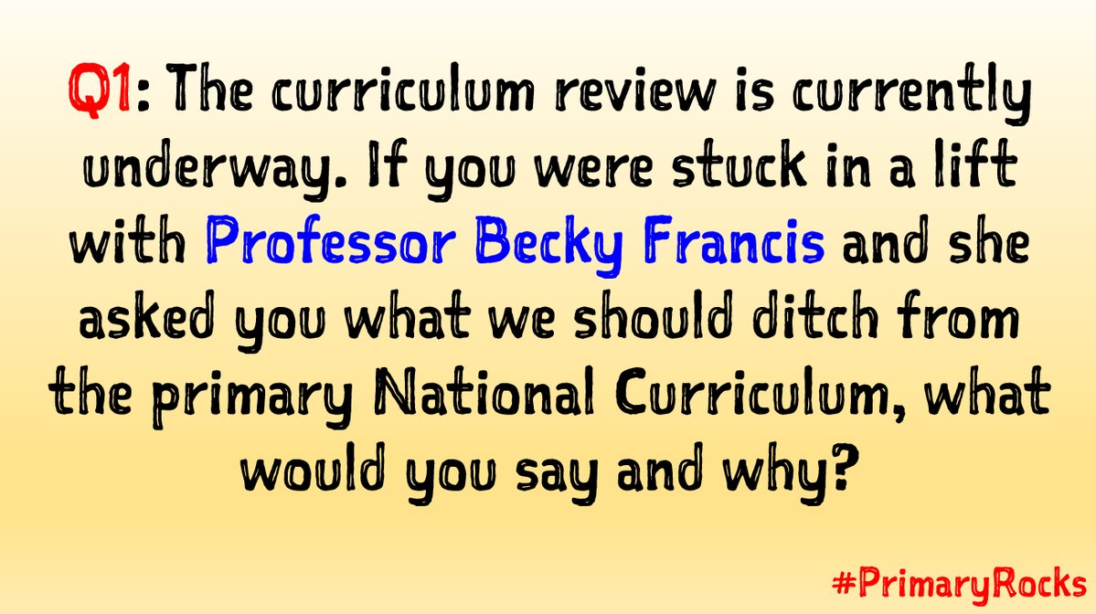 #PrimaryRocks tweet media