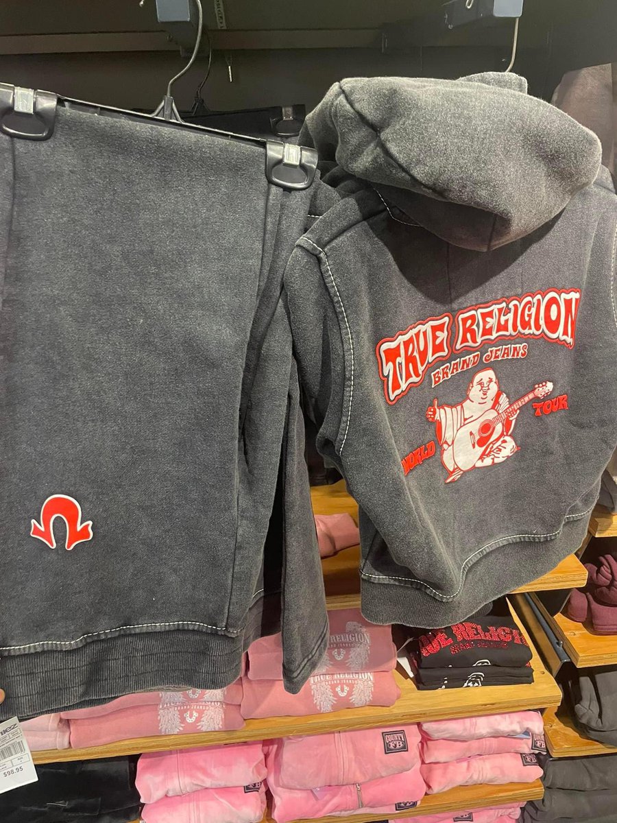 Omg zumies got these cute true religion sets 😩🫶🏾
