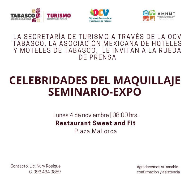 Buenos días. 

Les esperamos, ojalá nos puedan acompañar. 

Saludos.