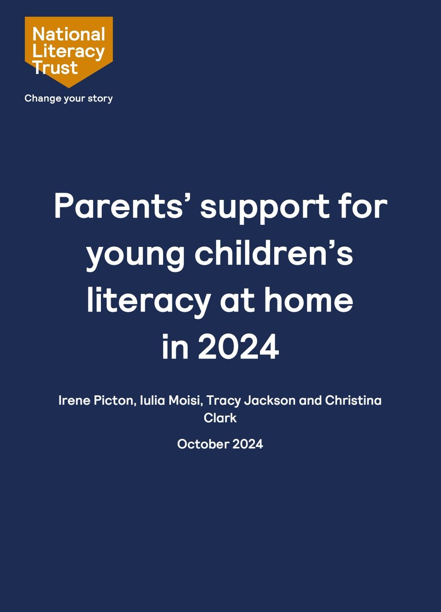 'Almost 1 in 4 parents said there were fewer than 10 children's books in their homes'

A hard but interesting read <a href="/Literacy_Trust/">National Literacy Trust</a>
#edutwitter
 nlt.cdn.ngo/media/document…