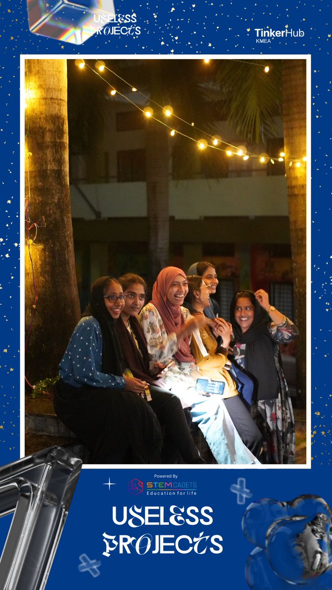 editomith's tweet image. Successfully Wrapped Up the Useless Project Make-a-thon! 🎉

An 18-hour creativity marathon at KMEA with TinkerHub brought amazing projects, laughs, and a spirit of exploration. Huge thanks to everyone who made it unforgettable!

#UselessProject #Makeathon #TinkerHub