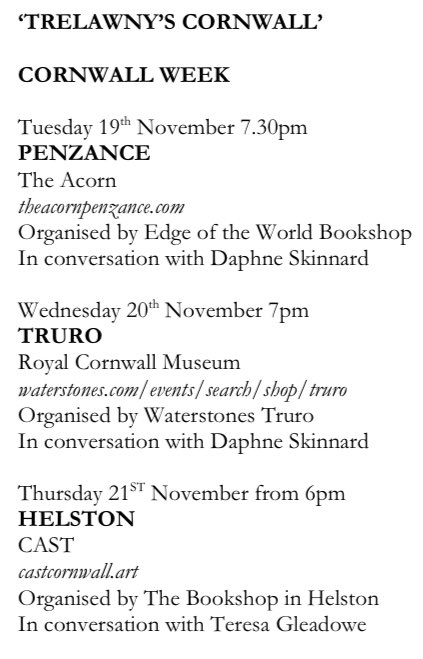 Cornish book-lovers … I’ll be talking Trelawny’s Cornwall at events in Penzance, Truro and Helston later this month. Come and join us ! Thanks to @edgybooks ⁦<a href="/WaterstonesTRU/">Waterstones Truro</a>⁩ #TheBookshopInHelston for your support.  And Melinda for the cake. ⁦<a href="/wnbooks/">W&N</a>⁩