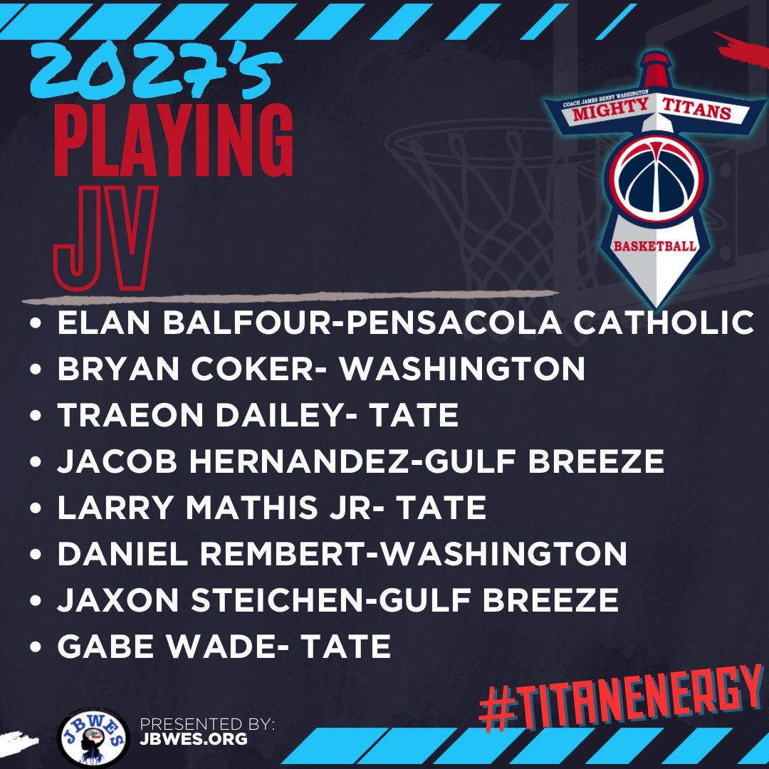 mightytitansfl's tweet image. Congrats to our 2027 guys as they start the high school basketball season! Go show show out this season fellas! Go Titans!
