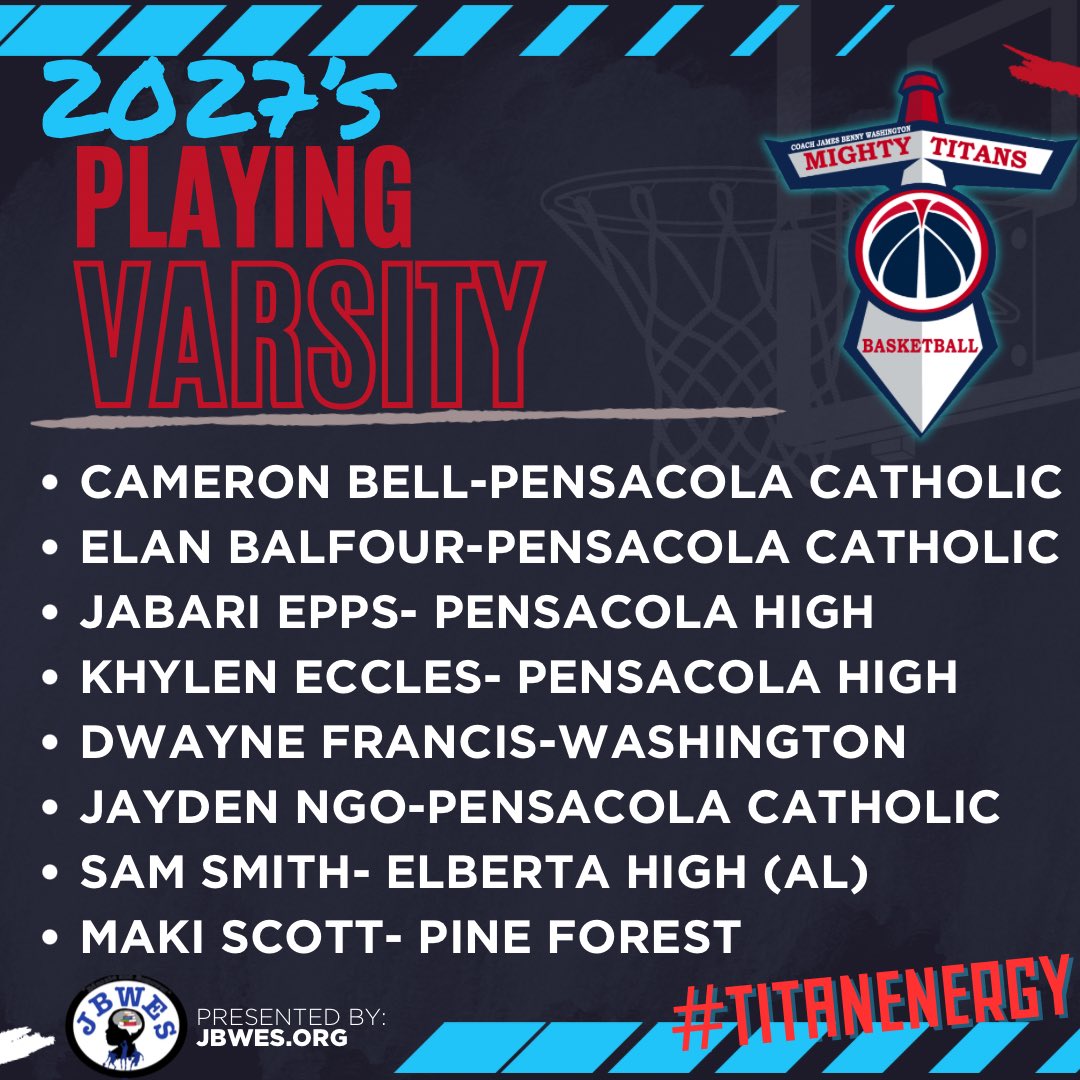 mightytitansfl's tweet image. Congrats to our 2027 guys as they start the high school basketball season! Go show show out this season fellas! Go Titans!