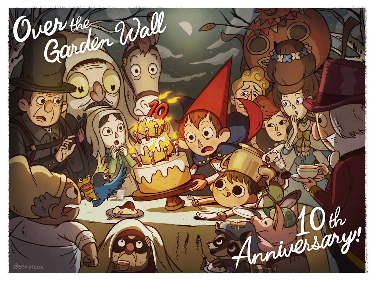 tempizza's tweet image. Happy 10th Anniversary! #overthegardenwall10thanniversary #Overthegardenwall #OTGW