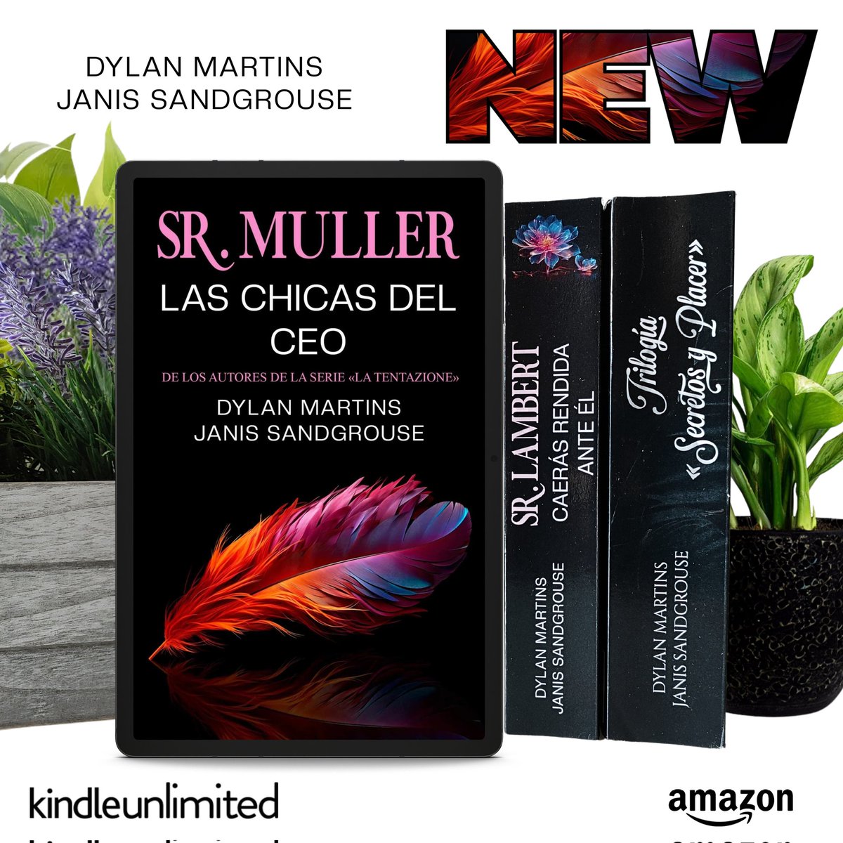 gemma_bernal's tweet photo. 📣 ¡¡NOVEDAD!! 📣

🪶𝐒𝐫. 𝐌𝐮𝐥𝐥𝐞𝐫: 𝐋𝐚𝐬 𝐜𝐡𝐢𝐜𝐚𝐬 𝐝𝐞𝐥 ����𝐄𝐎🪶

📚⏩️ https://t.co/p58jzzMhpm

📌 Disponible en Amazon y Kindle Unlimited

Todas las #novelas de los autores en:
📍 https://t.co/XAbgm9Upal
📍 https://t.co/RyXAxa5DSQ

#Kindle #kindleunlimited #ebooks https://t.co/6o9M8Eccmg