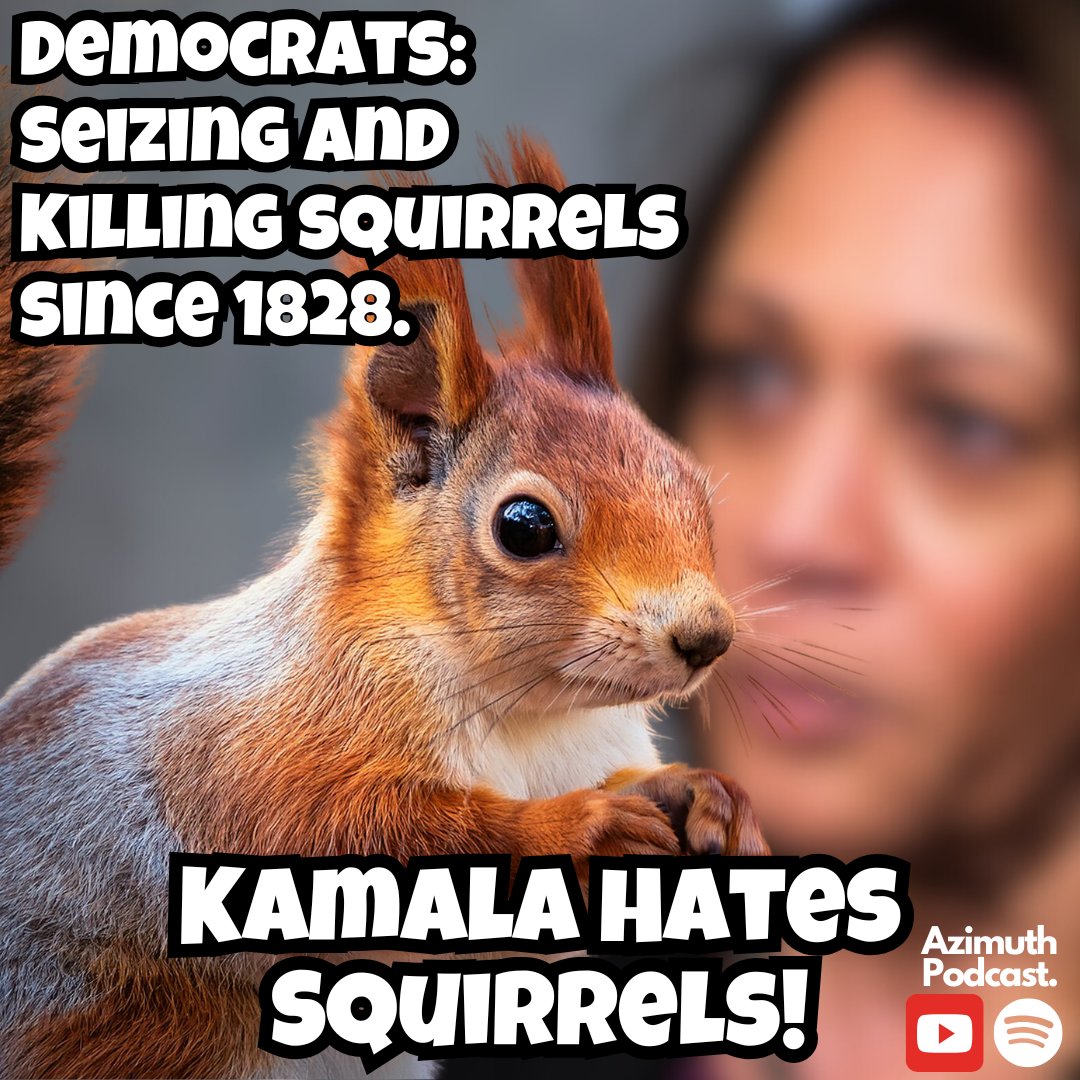 AzimuthPodcast's tweet photo. NY Democrat officials seized and euthanized Peanut, a beloved pet squirrel with a huge following. Fans outragedβwas it really necessary to take his life? #JusticeForPeanut #VoteDonaldTrump #TrumpLovesSquirrels https://t.co/xSNFr0s6B3