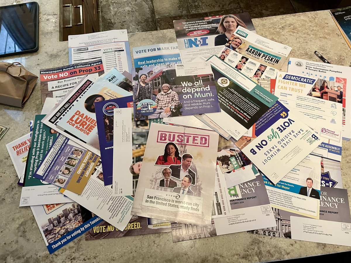 I am using my extra hour this morning to fill out my ballot. Definitely #YesonProp4 we need more parks and open space!