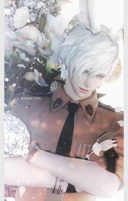 守護天節はきょうの日付変更までまだの方お忘れなく'-#FF14 #ヴィエラ #4顔布教活動 #いい4顔の日 