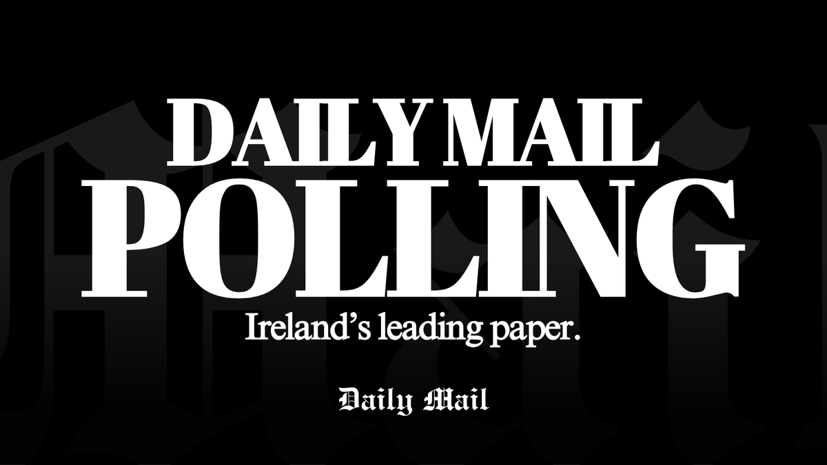 📄 Irish Daily Mail Polling

Please fill out our latest poll on political approval ratings:
forms.gle/sBjzLafJFgEbdW…