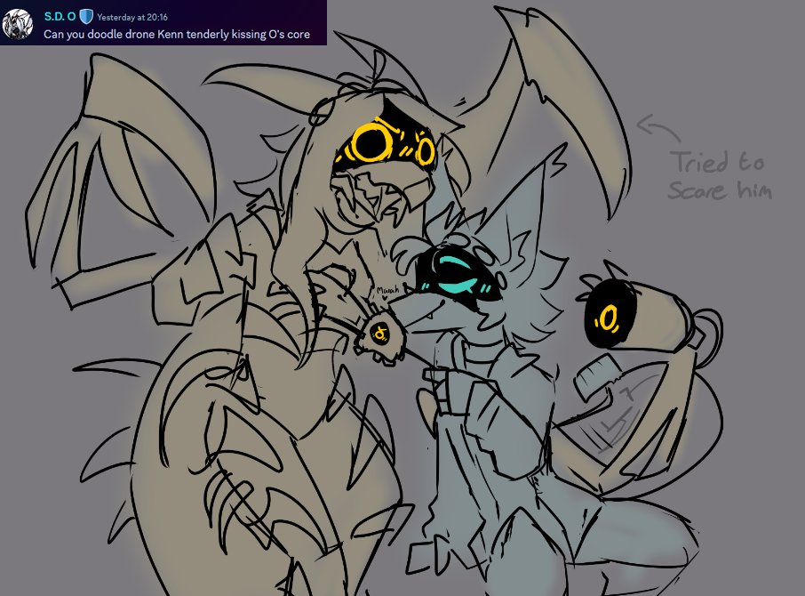 THE_LYNX3000's tweet photo. doodles from my server https://t.co/AYB7qwSwFz