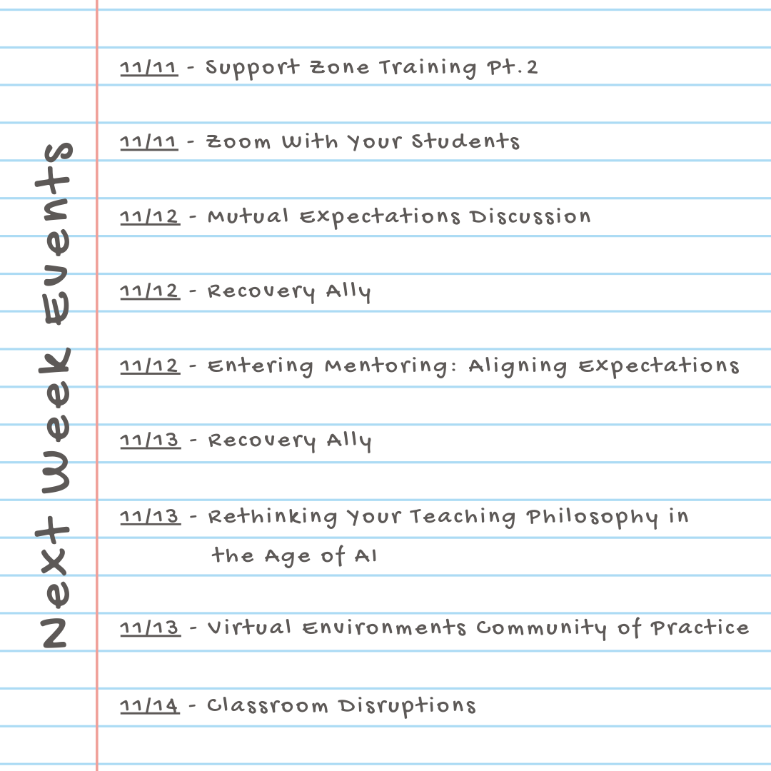 UofSC_CTE's tweet image. Here's a look ahead of our events for next week! Look out for our upcoming posts for more information about each! #cteevents #USCCTE

ow.ly/ITy550TXuyu
