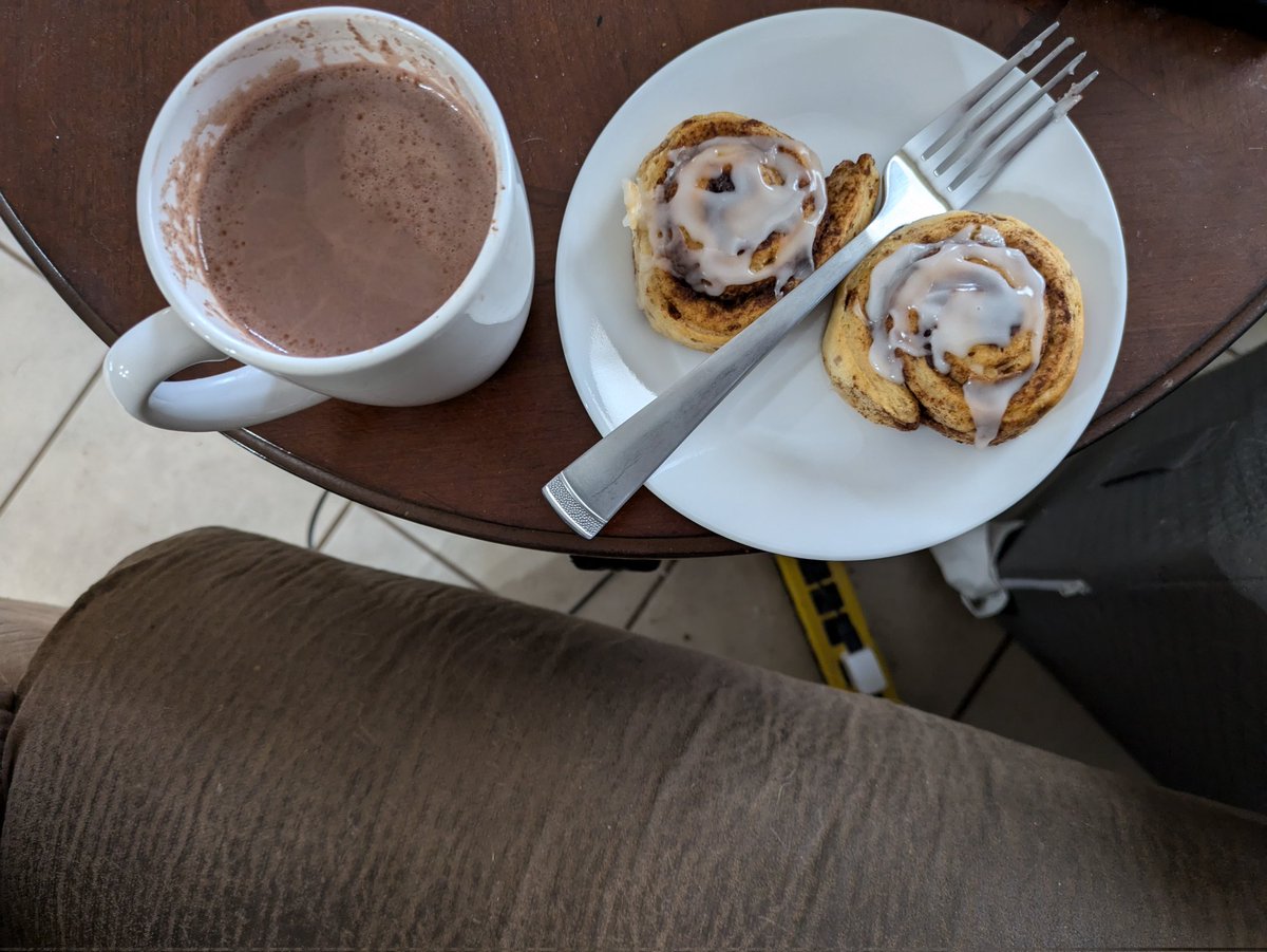Second snow of the year. I am allowed this treat.