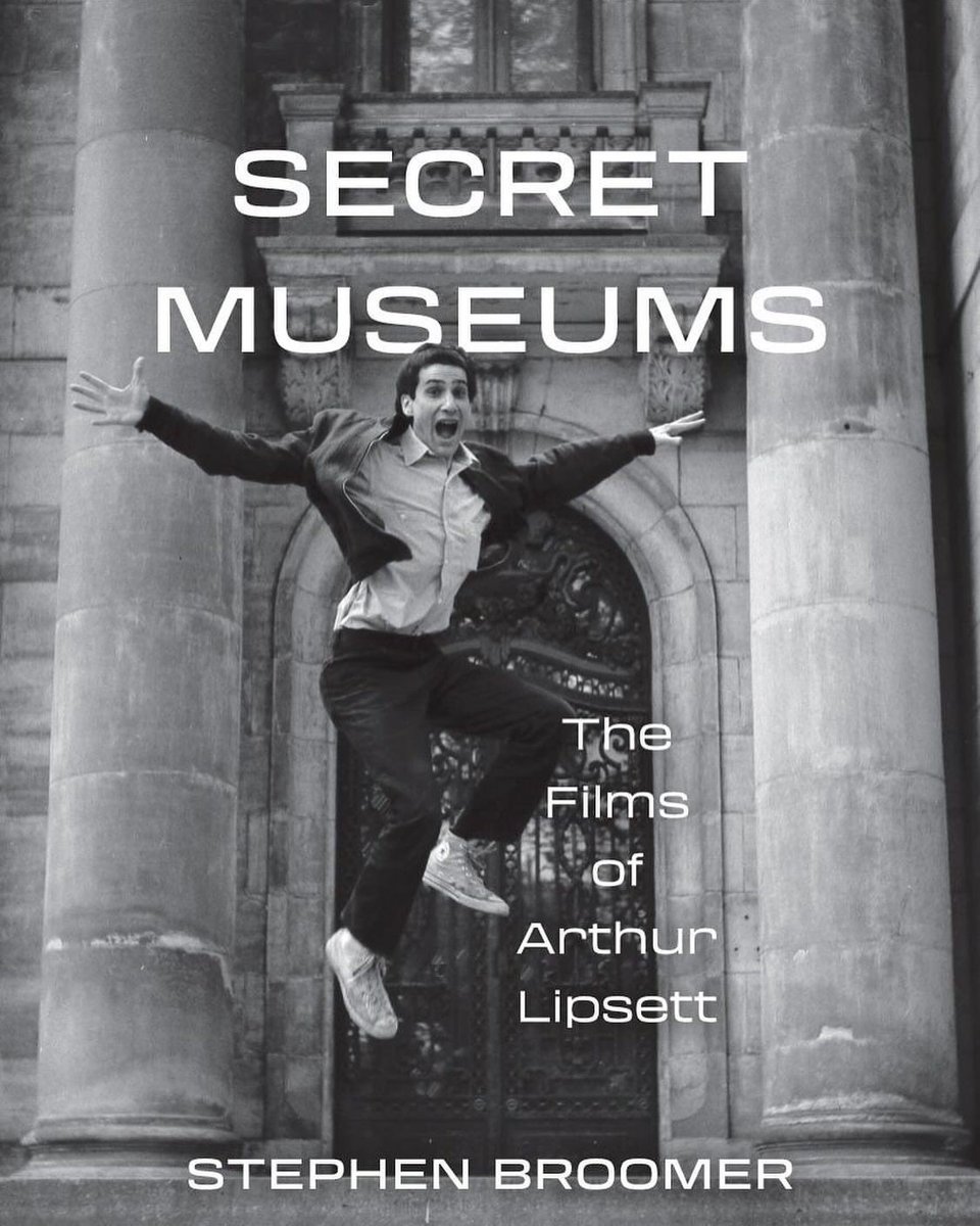 My book on Arthur Lipsett is now listed for release in the spring. Excited to tour with these wonderful films and introduce audiences to new ways of understanding Arthur Lipsett.