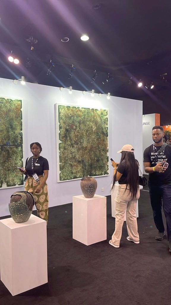 tunedsmart's tweet photo. So inspiring to see these powerful pieces up close at the #ARTXLagos2024. Every corner is filled with colors, stories, and so much talent. #AccessAtARTXLagos2024 #PromisedLands” https://t.co/QgO4kfCgsJ