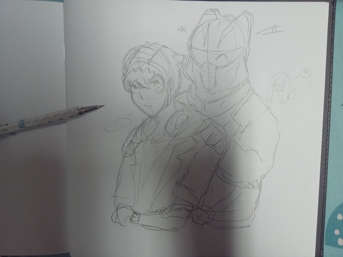 koguma_busaya's tweet photo. just a silly sketch before sleep😴 #markberskii #jettdawson #edensgardenproject https://t.co/h9Kk36bTZx