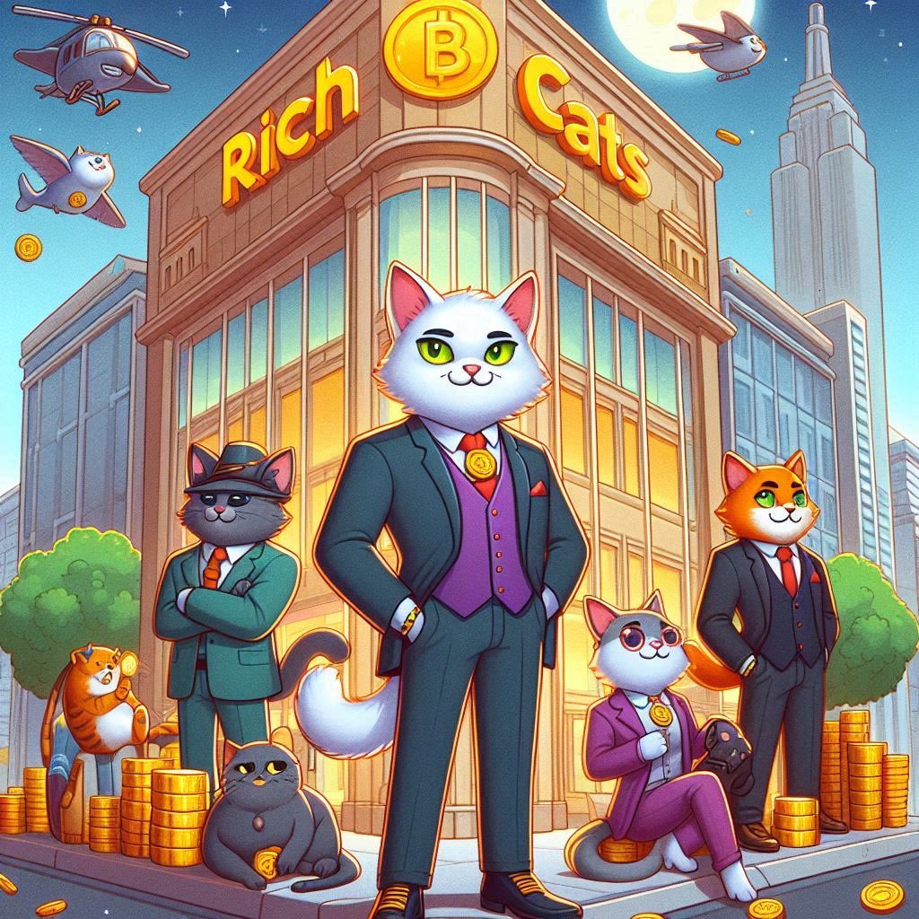 RichCatsCoin's tweet photo. @CatizenAI
RICHCATSCOIN is a token for those who aim for success and status — just like a true rich cat! Designed for those who appreciate style and want to stand out in the crypto world, this coin is for the elite who put ambition first and aim high. https://t.co/Ezk0CHbb8G