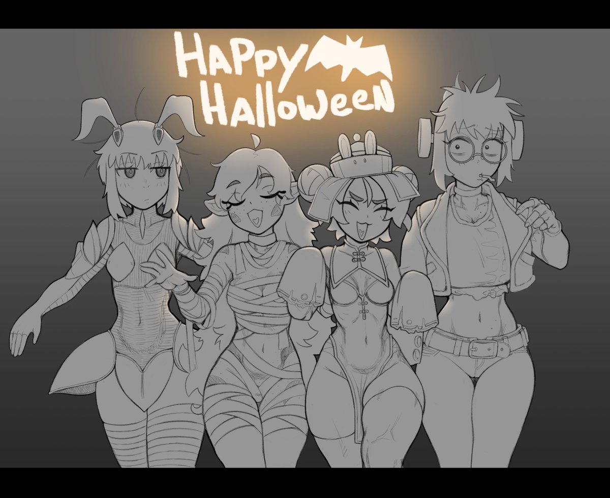 Kinda late, but Happy Halloween!!
Hope you all had a scary night!